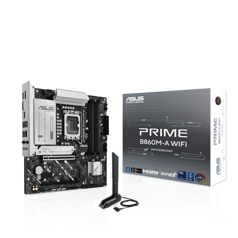 ASUS OP ASUS Motherboard/mATX/LGA1851/4xDDR5/Max.256GB/2xM.2/4xSATA/1xPCIe5*16/1xPCIe4*16/1xPCIe4*1/1xHDMI/2xDP/RAID
