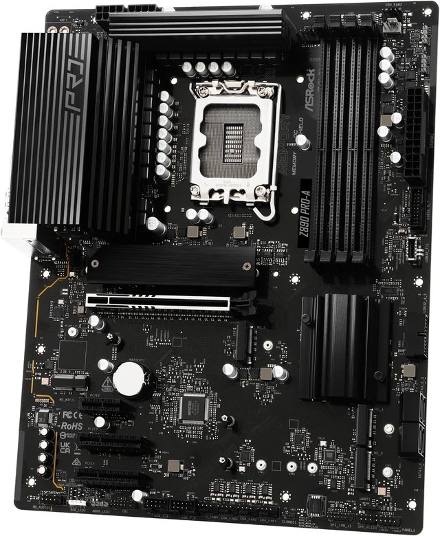 ASRock Z890 Pro A Intel LGA 1851 ATX Gaming Motherboard