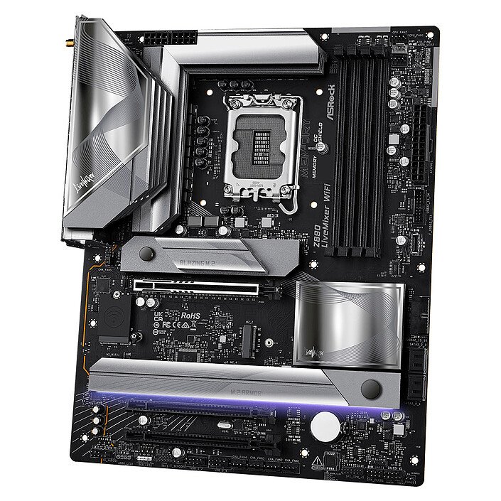 ASRock Z890 LiveMixer Wi-Fi Intel LGA 1851 ATX Gaming Motherboard