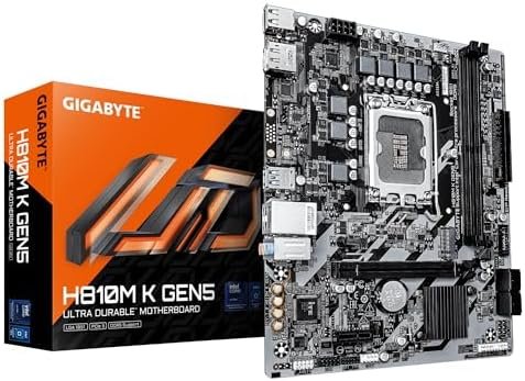 Gigabyte H810M K / K Gen5 - 2x DDR5, 1x M.2, LGA1851, mATX