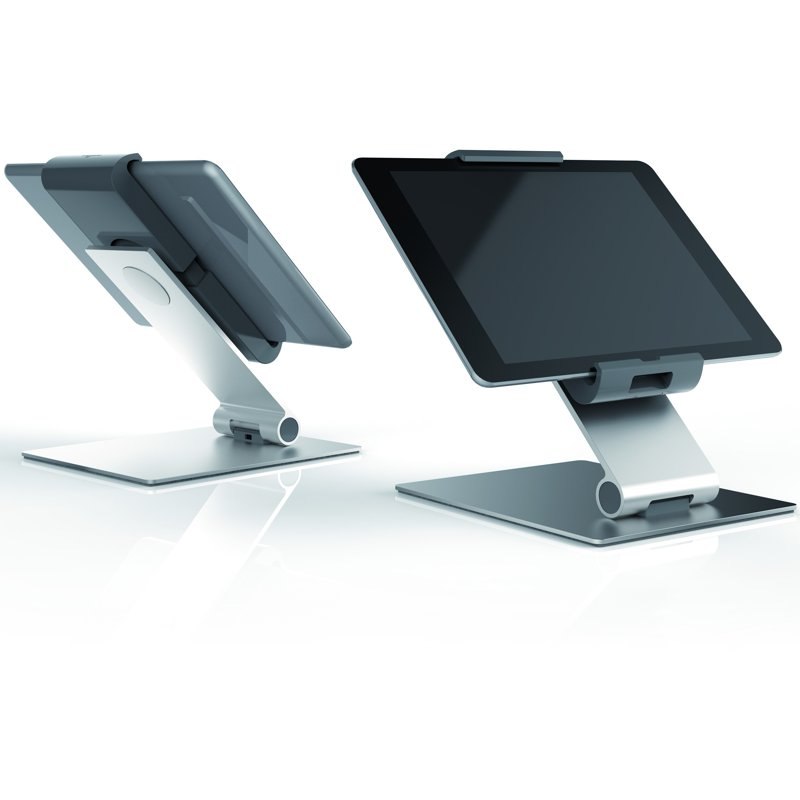 Durable Tablet Holder Table Silver