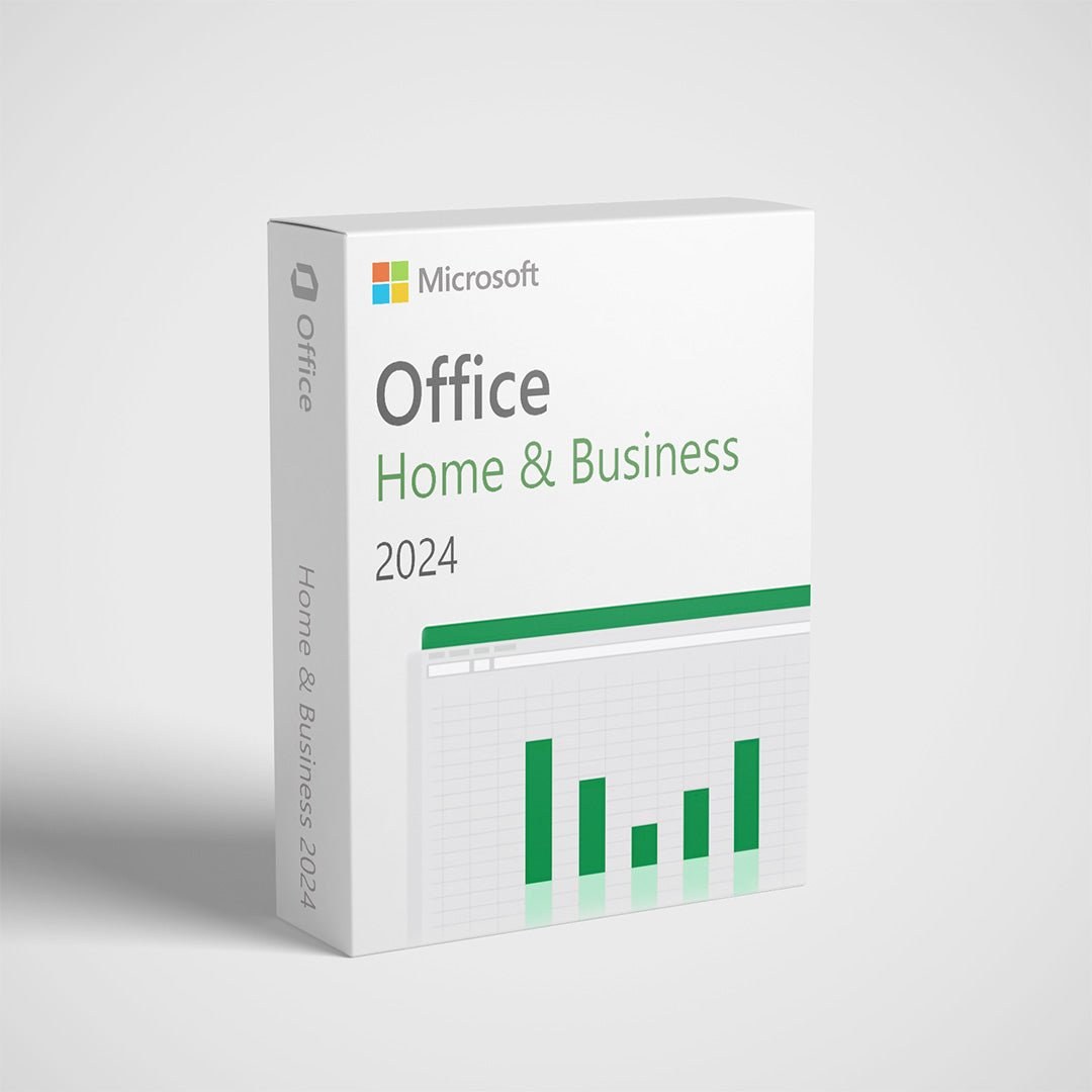 Microsoft Software Office Home & Business 2024| 1 PC | Medialess - must be invoiced with any Windows PC/laptop. OS - Windows 10