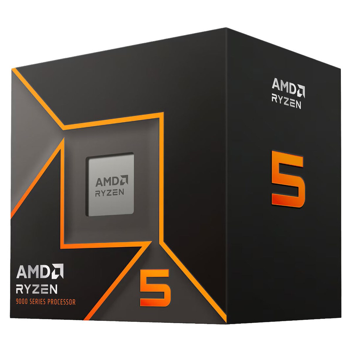 AMD Ryzen 5 9600 6-Core/12 Threads; Processor Socket: AMD5 ;5.20GHz max boost; 32MB cache; 65W TDP with Wraith Stealth Cooler