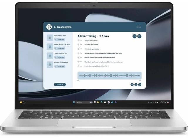 Dell Pro 14 Plus (PB14255), Silver, 14", Non-Touch, FHD+ 1920 x 1200, 60Hz, IPS, Anti-Glare, 300 nit, 45% NTSC, FHD+IR Cam, AMD Ryzen(TM) 5 PRO 230 Processor (22 MB cache, 6 cores, 12 threads, up to 4.9 GHz, 16 TOPS NPU), 16 GB: LPDDR5, 7500 MT/s, du