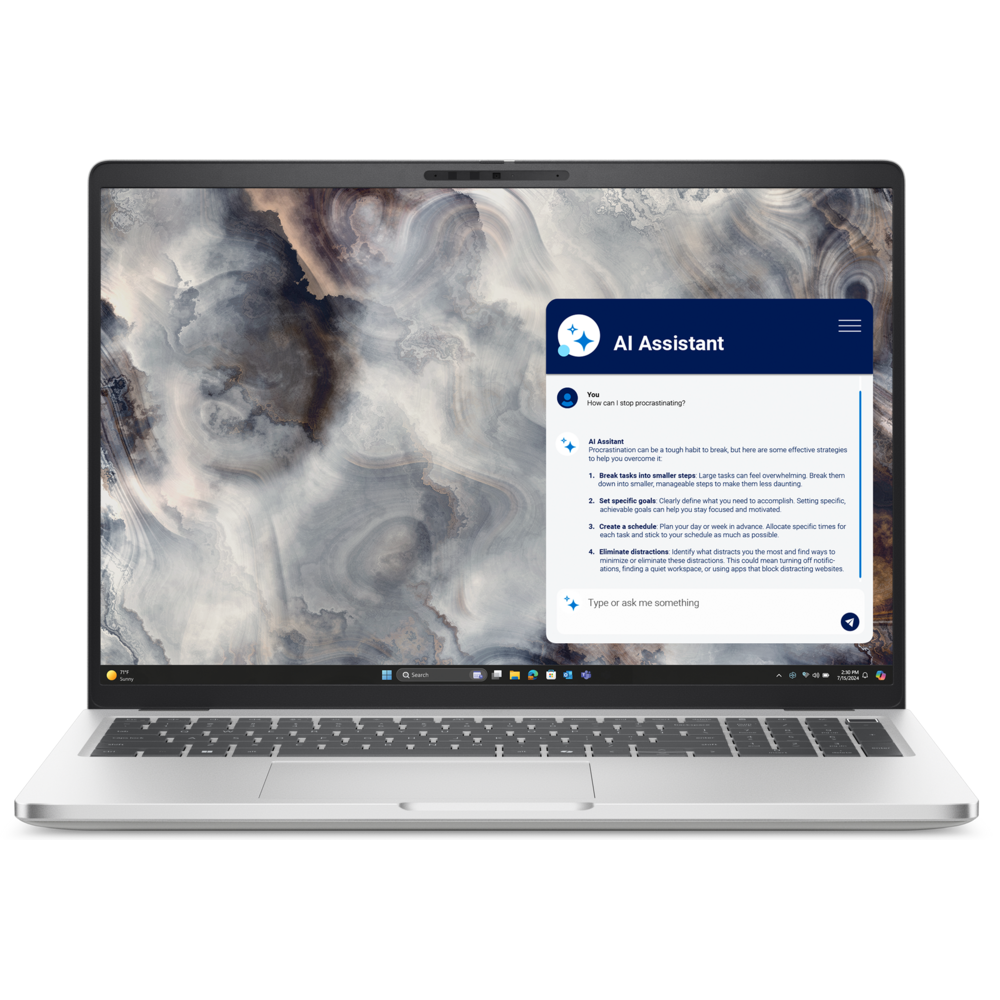 Dell Pro 16 Plus (PB16250), Silver, 16", Non-Touch, FHD+, 300 nit, 45% NTSC, Anti-Glare, FHD+IR Cam, Intel(R) Core(TM) Ultra 7 266V vPro(R) (48 TOPS NPU, 8 cores, up to 5.0 GHz) , 16 GB LPDDR5x, 8533 MT/s, dual-channel (onboard), 512 GB SSD SSD M.2 2