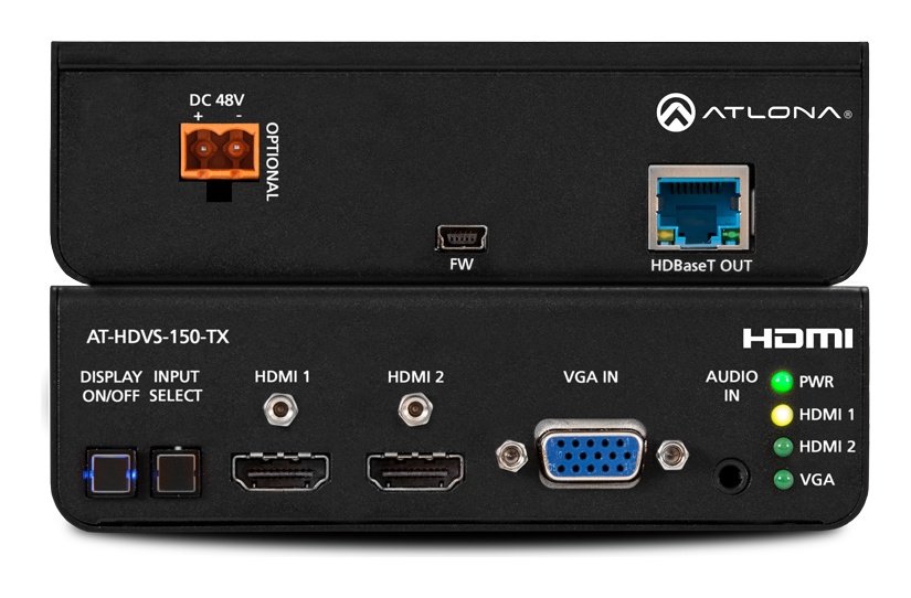 Atlona (Tx Only) Dual HDMI & VGA/Audio to HDBaseT Switcher