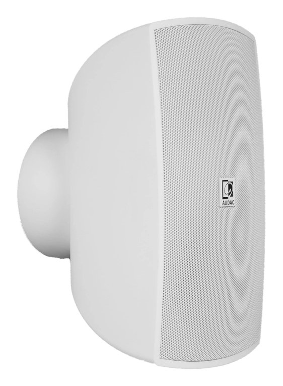 Audac Wall speaker with CleverMount 4" White version - 8Ohm and 100V (MOQ 2 units)