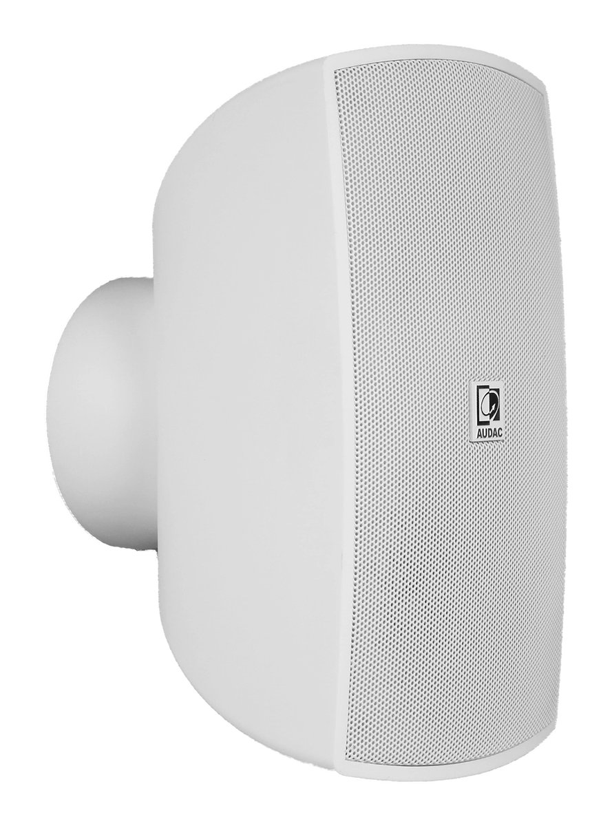 Audac Wall speaker with CleverMount 4" White version - 16Ohm (MOQ 2 units)