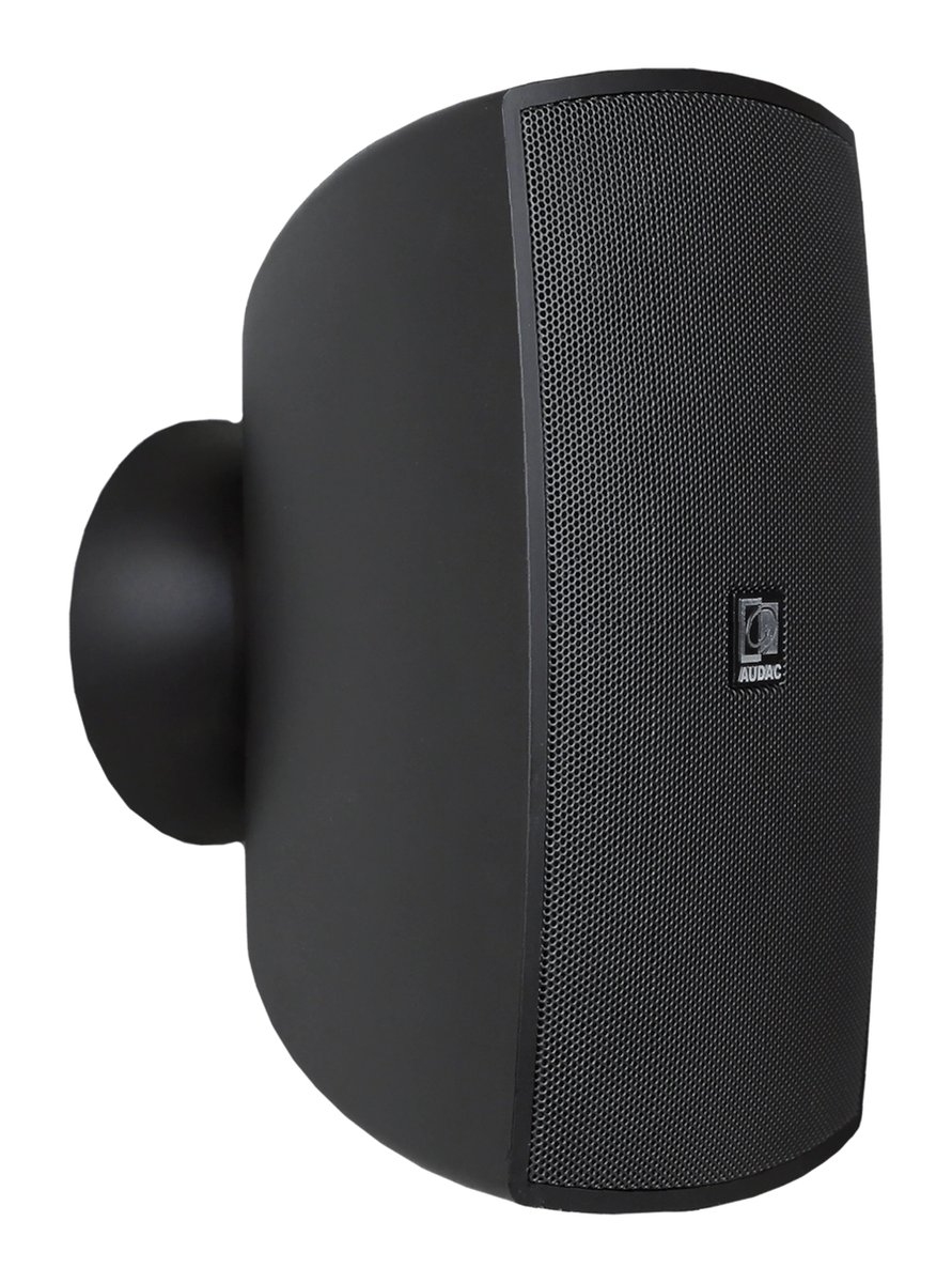 Audac Wall speaker with CleverMount 4" Black version - 8Ohm and 100V (MOQ 2 units)