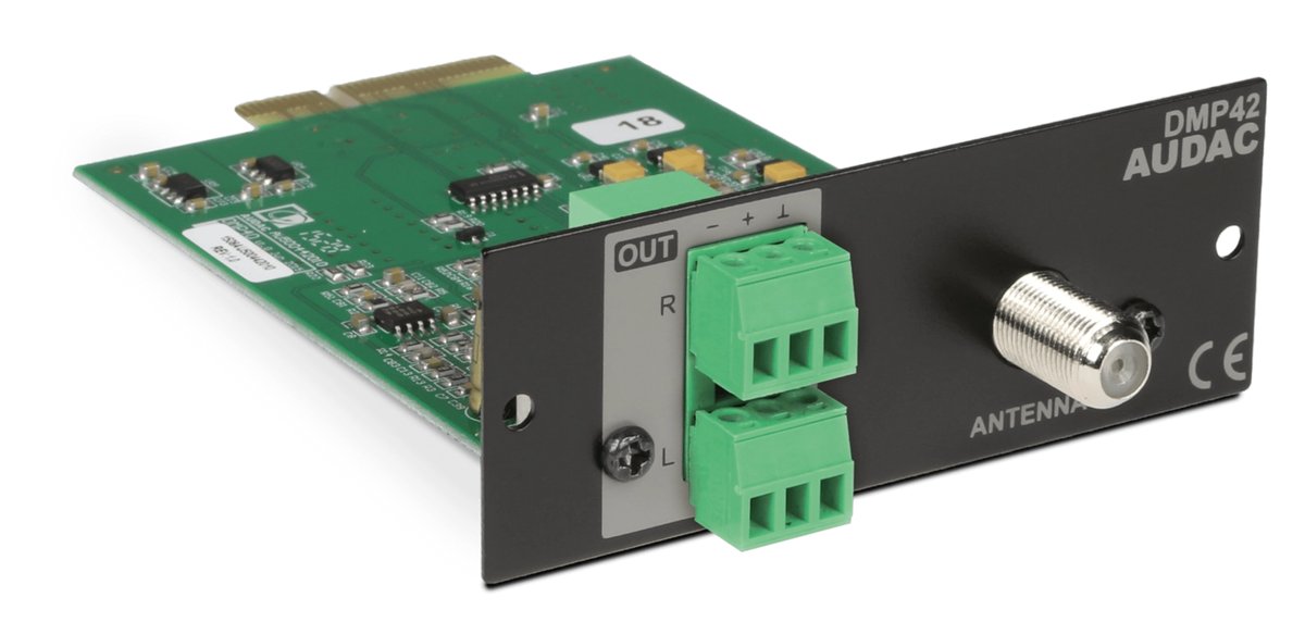 Audac SourceCon DAB/DAB+ & FM tuner module