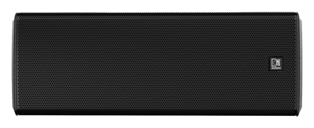 Audac Compact 8in high performance 3-way loudspeaker Black version