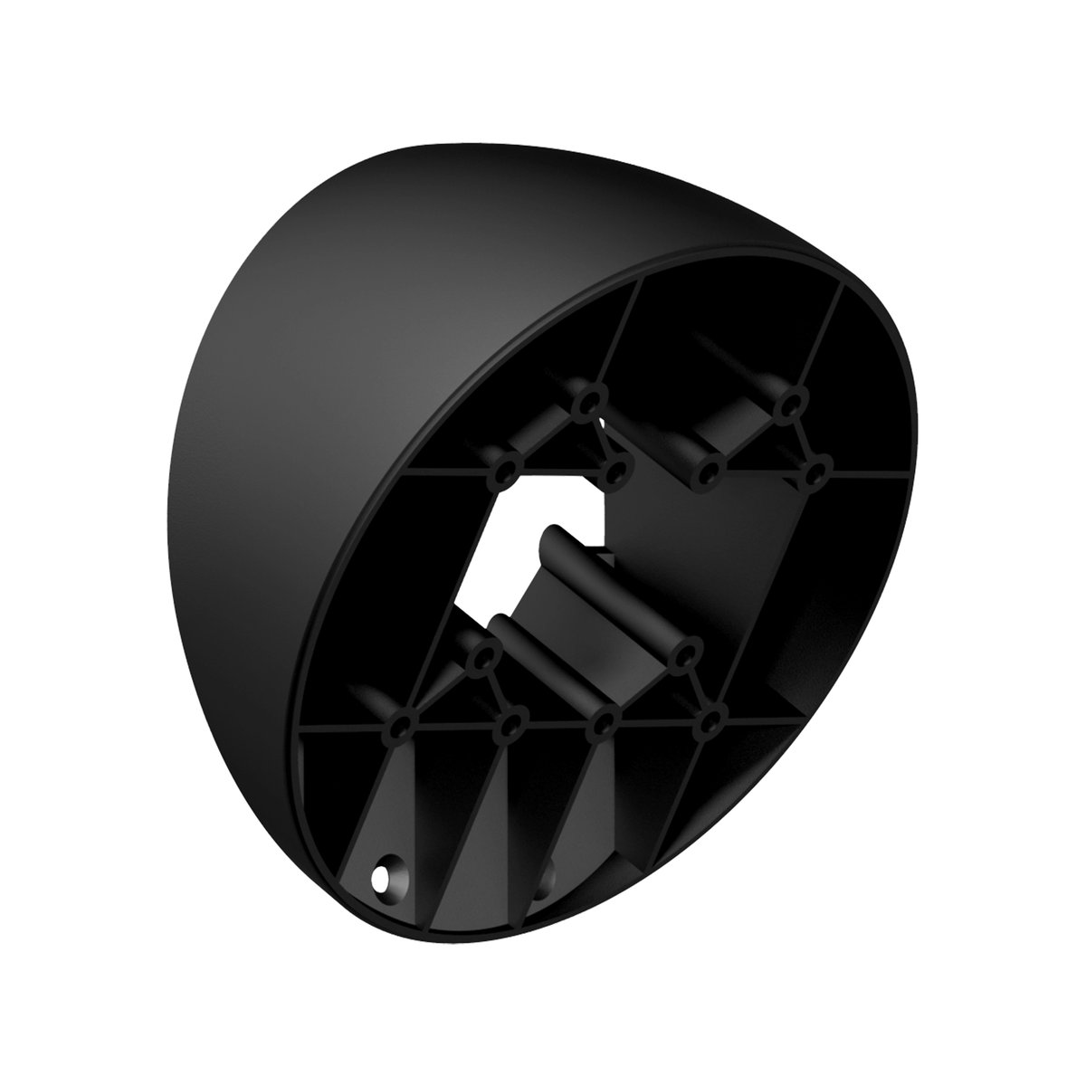 Audac Extension mount with 30deg incline angle for ATEO6 Black