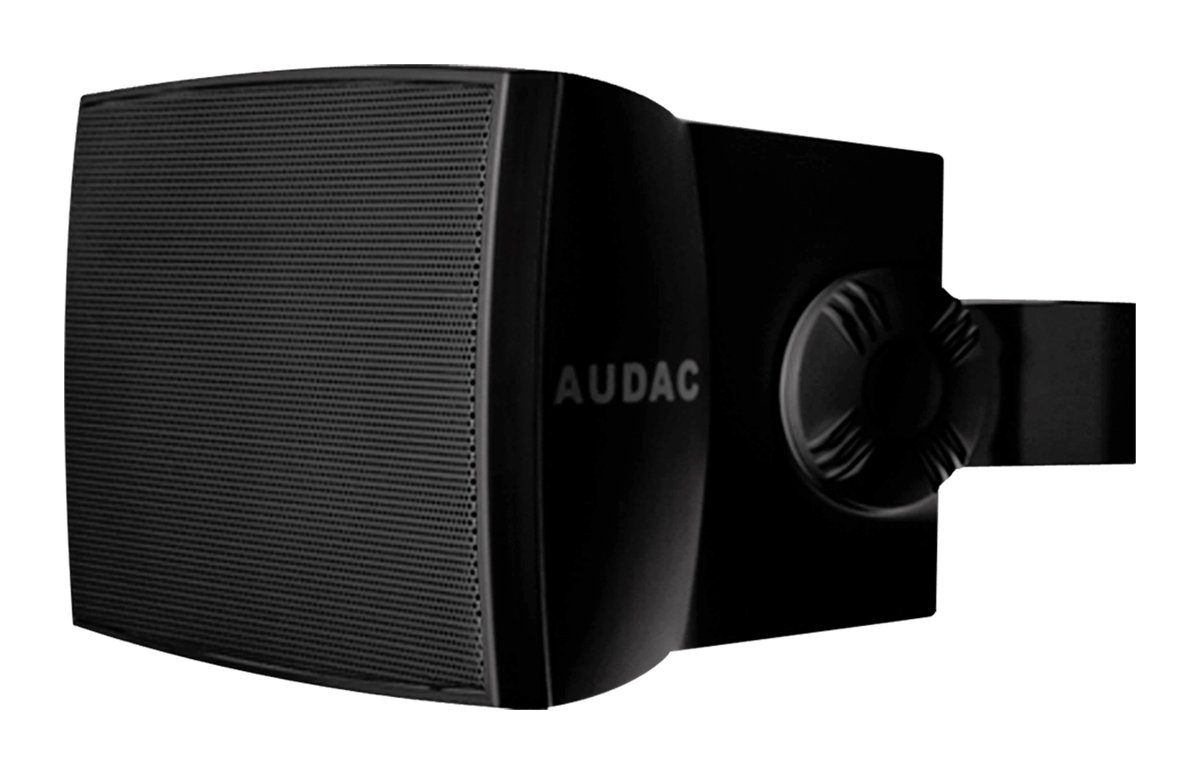 Audac Universal wall speaker 5 1/4inch Black version (MOQ x 2)