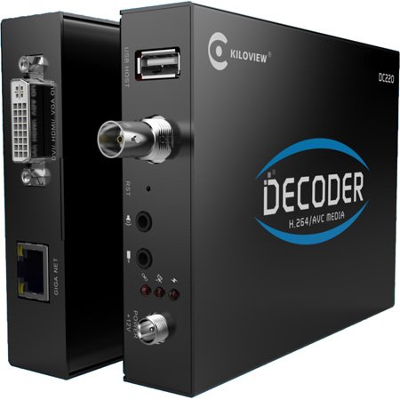 Kiloview DC220 1080p HD H264 IP to SDI/HDMI/VGA Video Decoder
