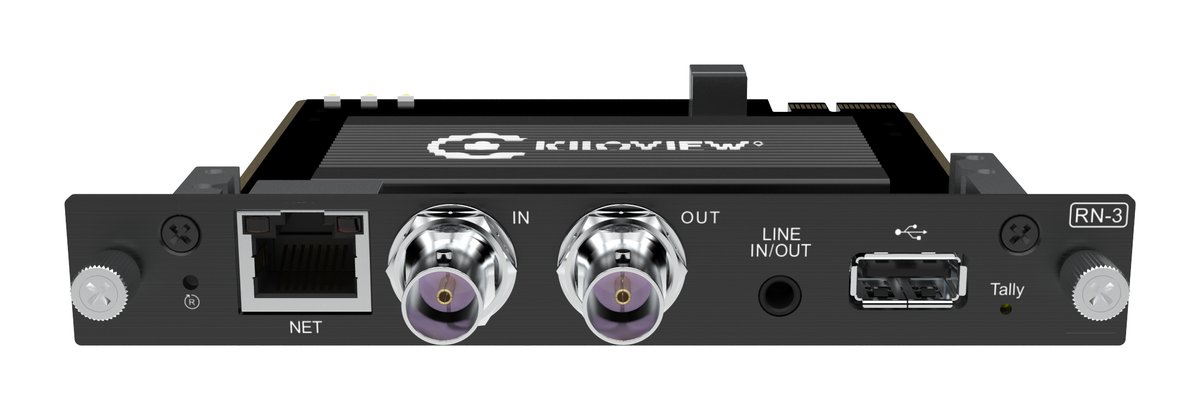 Kiloview 3G SDI Full NDI Encoding/Decoding card. Tally. Line In/Out. 1080P60