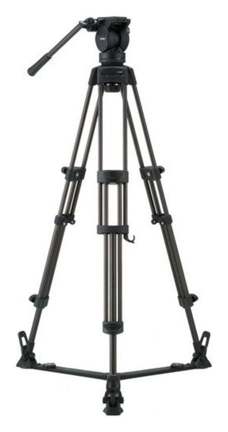 Libec LX7 Tripod With Pan and Tilt Fluid Head and Floor Spreader & padded bag
