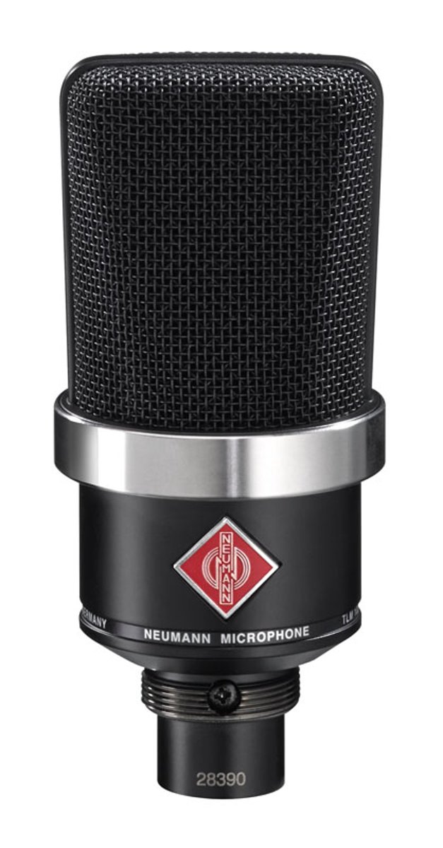 Neumann TLM 102 Large Diaphragm Microphone, Black, Cardioid Directional Characteristic