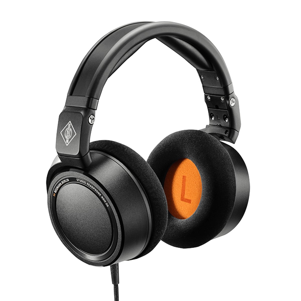 Neumann NDH 20 Headphones Closed System, Black Edition, Circumaural, Foldable, 6.3/3.5mm Adaptor