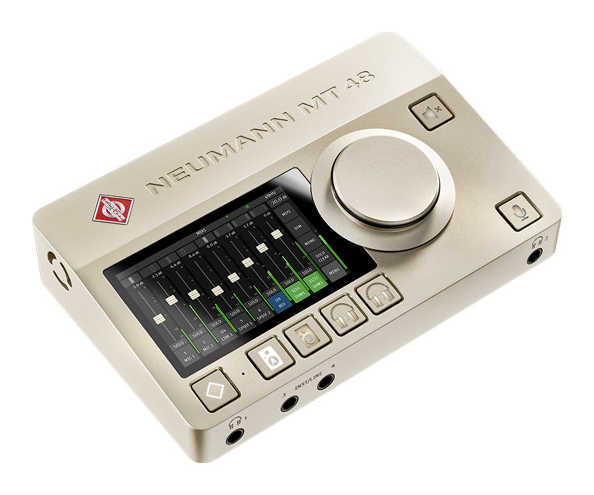 Neumann MT 48 U Universal Audio Interface, w/ USB-A & USB-C Data Cables, Softcase