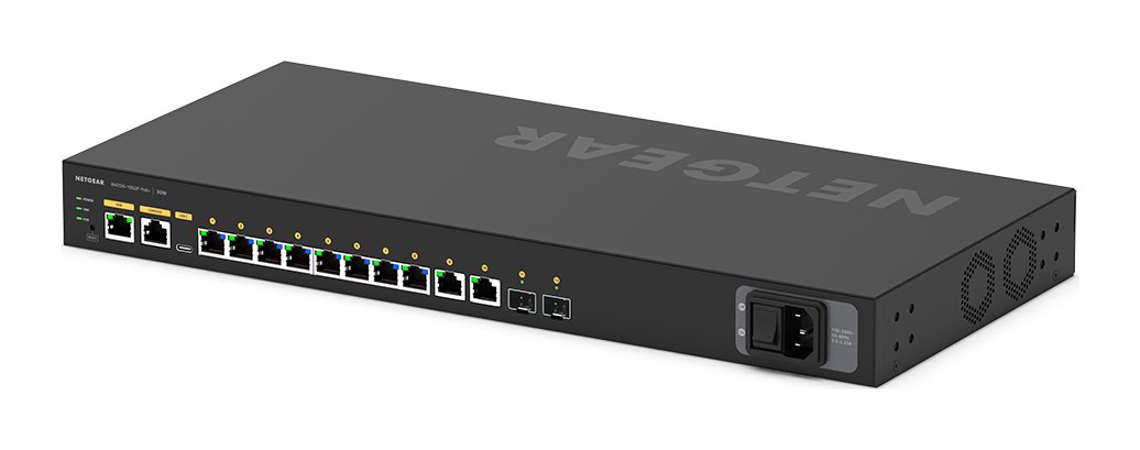 Netgear M4250-10G2F-POE+ AV Line 8x1G PoE+ 125W, 2x1G and 2xSFP Managed Switch