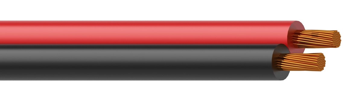 Procab Loudspeaker cable - 2 x 2.5 sq. mm - 13 AWG - CCA 100 meter