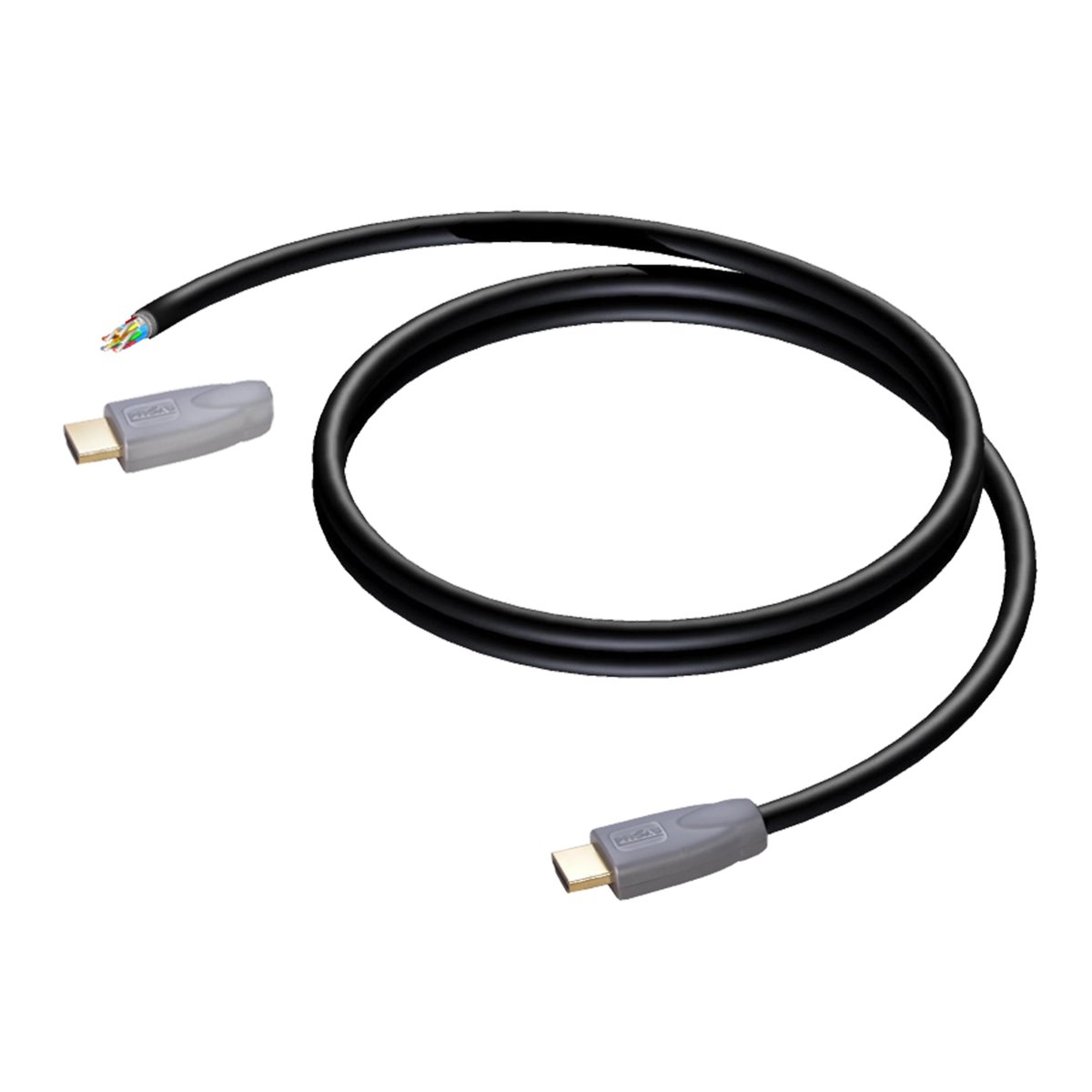 Procab Pre-made open ended contractor cable 20 meters - awg24