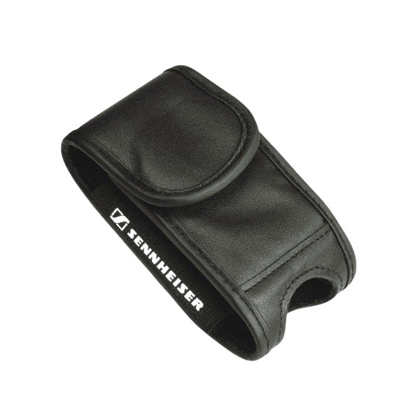Sennheiser POP 1 Black Leather Bag, With Belt Clip