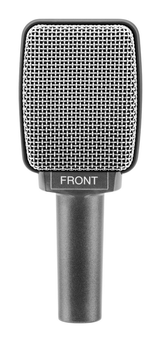 Sennheiser E 609 Super Cardioid Instrument Microphone, Silver, XLR-3M