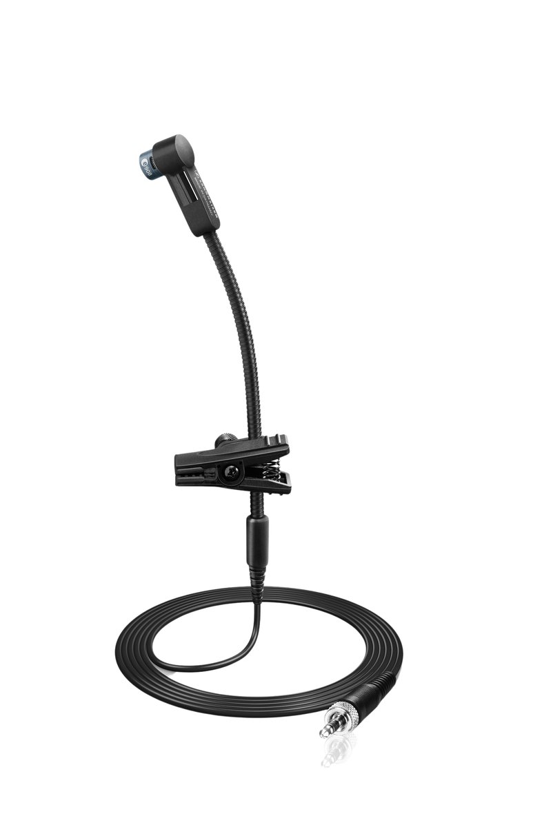 Sennheiser E 908 B-EW Condenser Gooseneck Instrument Microphone, For Brass Instruments