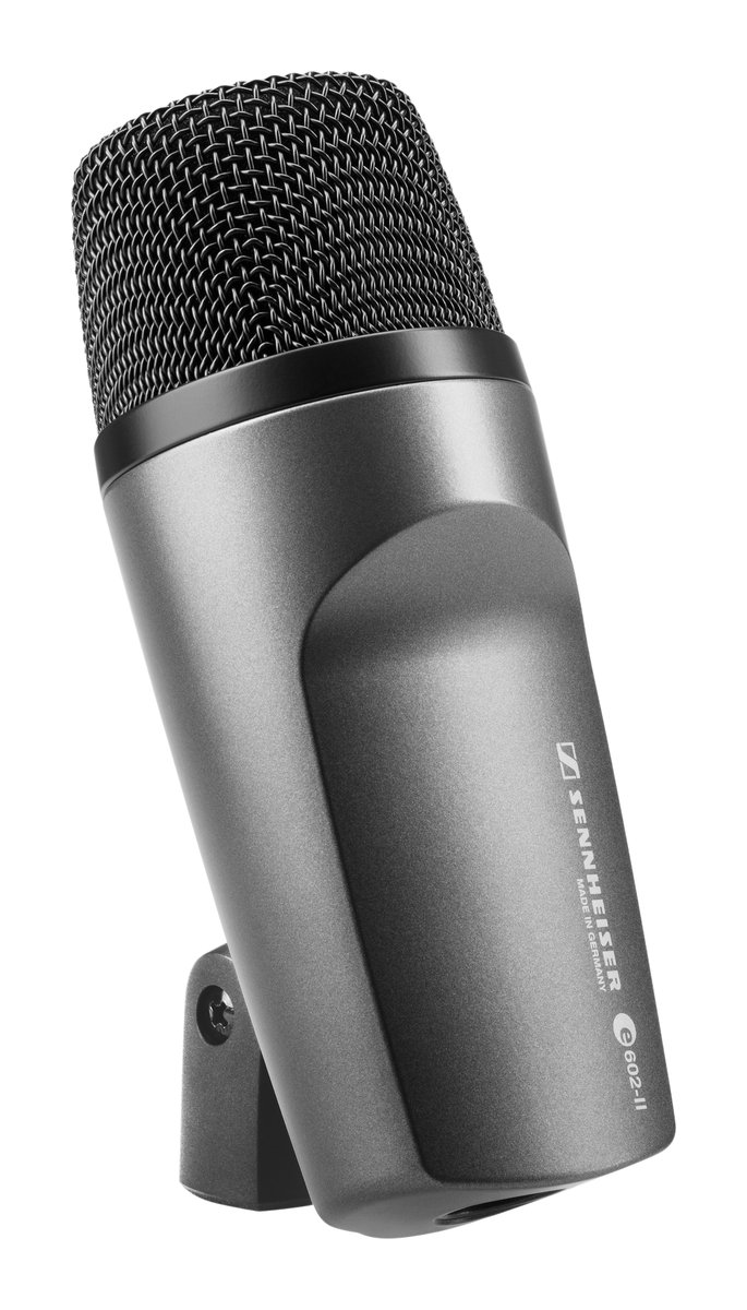 Sennheiser E 602-II Dynamic Cardioid Instrument Microphone, For Bass Instruments, XLR 3M