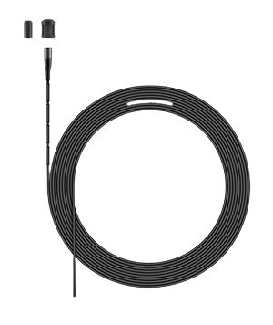 Sennheiser MKE 1-5 Omni-directional Lapel Microphone, Black, 3m Cable