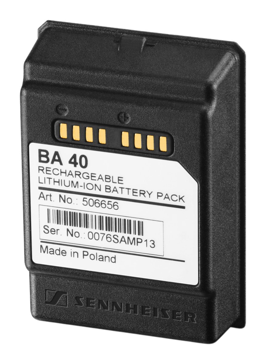 Sennheiser BA 40 Li-ion Rechargeable Battery, 3.6V