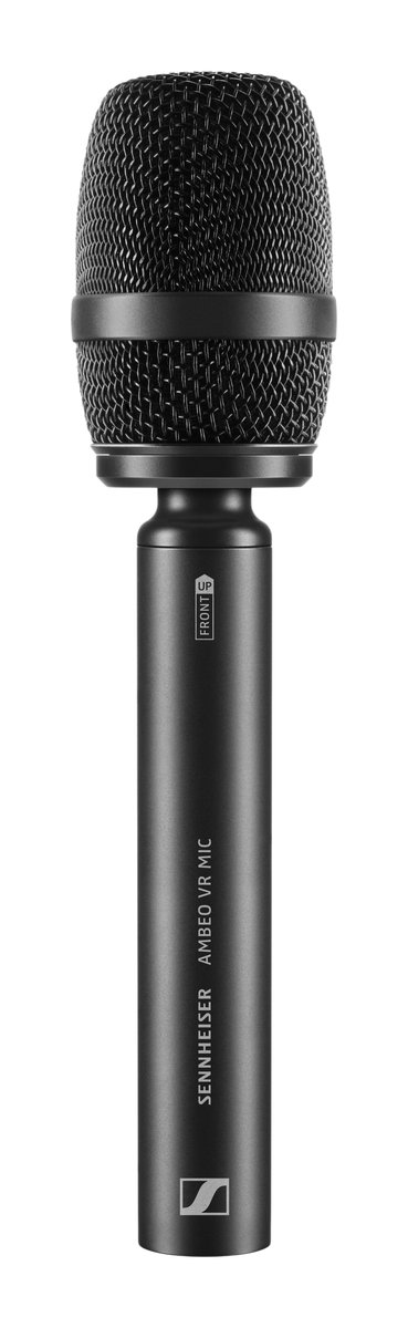Sennheiser AMBEO VR Mic 3D Virtual Reality Microphone, Rycote Suspension Mount, 4 XLRs Split Cable