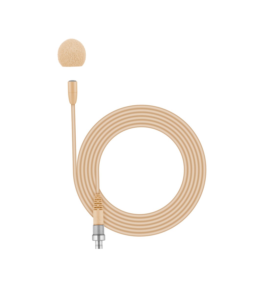 Sennheiser MKE Essential Omni-Beige 3-Pin, Lavalier Microphone, Omni-directional, Beige, 1.6m Cable