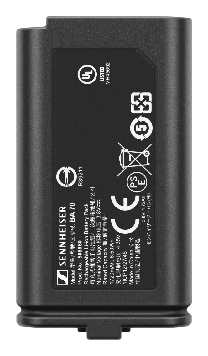 Sennheiser BA 70 EW-D Battery Pack