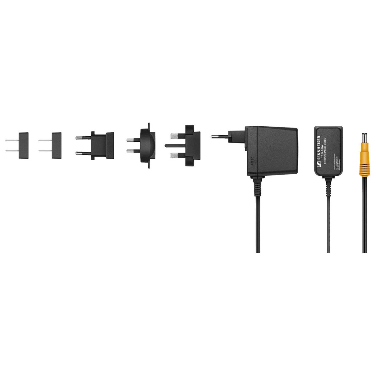 Sennheiser Spares - NT 12-5 CW+ Power Supply, w/ Country Adapters EU/US/UK/Korea/Australia/China