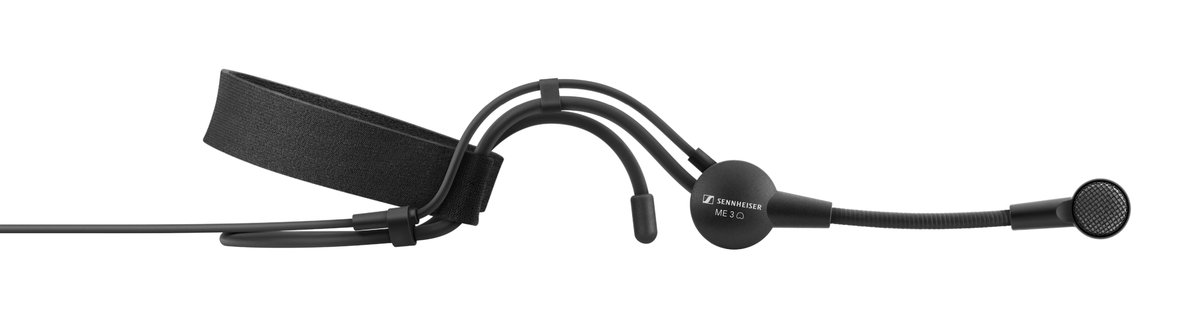 Sennheiser ME 3 Headset Microphone, Golden 3.5mm Connector