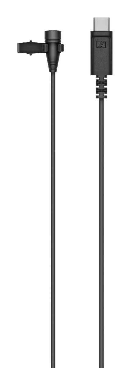 Sennheiser XS Lav USB-C, Omni-directional Lavalier Mic with 2m Cable & USB-C Connector