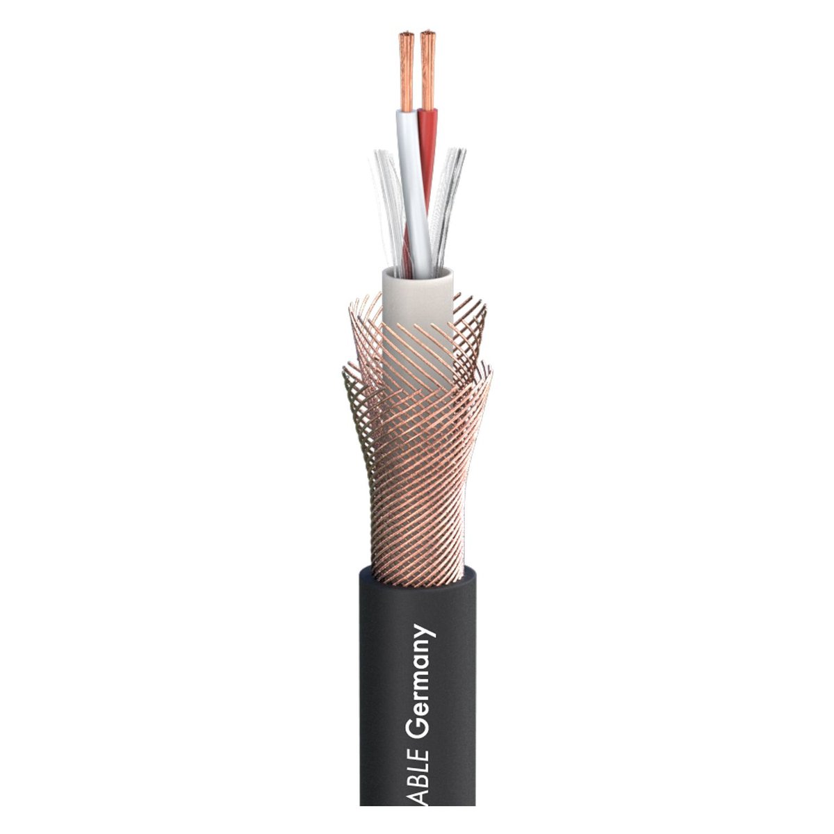 Sommer Cable Microphone Cable SC-Galileo 238; 2 x 0,38 sq. mm; PVC 7,00 mm; black