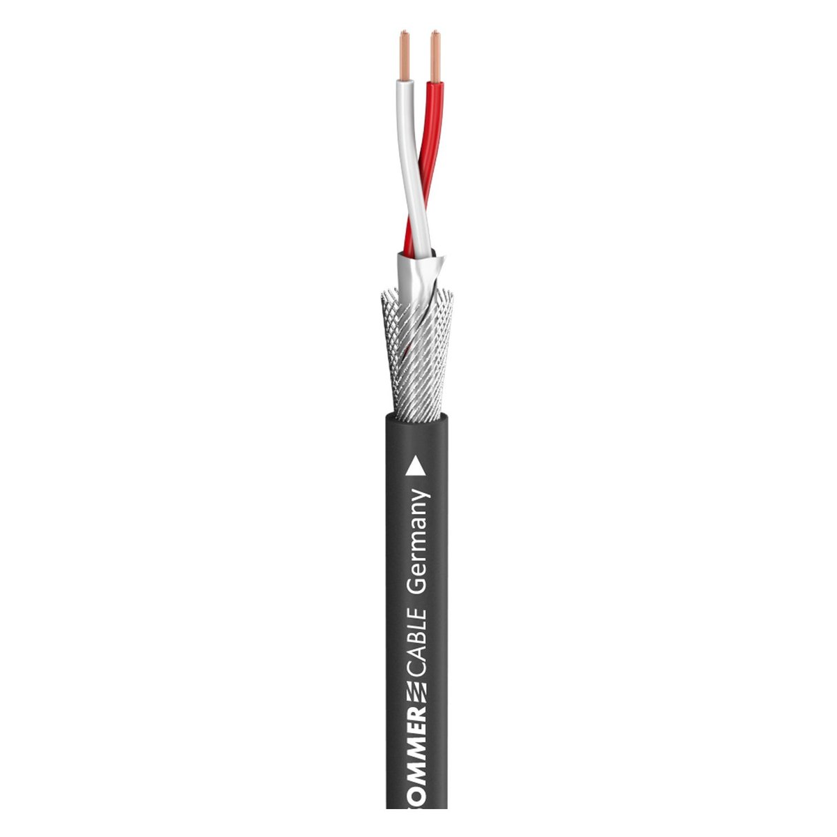 Sommer Cable Patch & Microphone Cable SC-Goblin; 2 x 0,14 sq. mm; PVC 4,60 mm; black