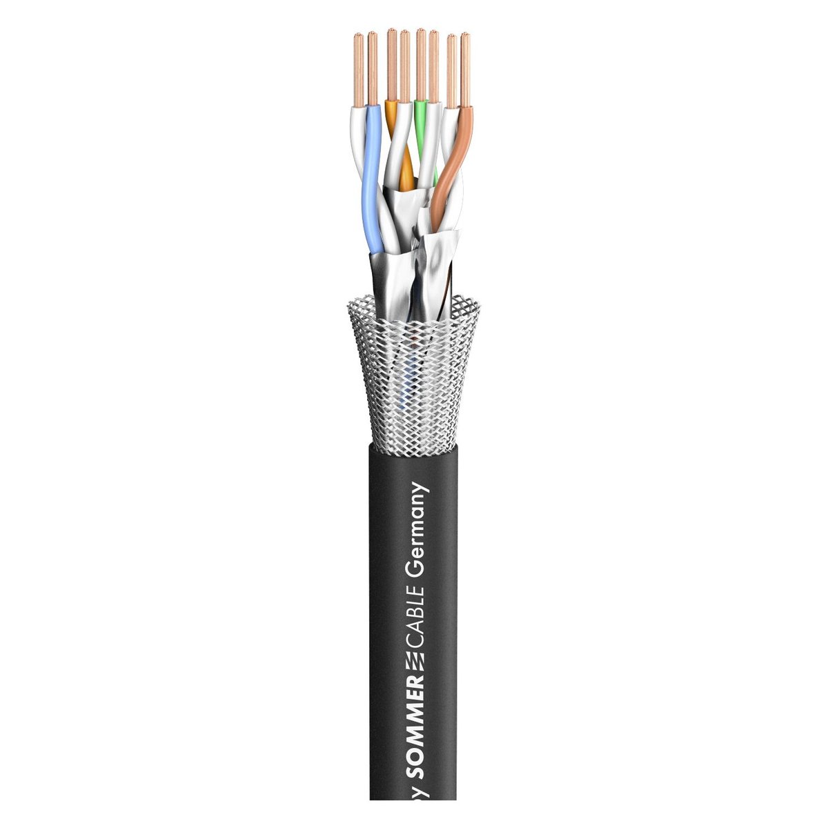 Sommer Cable Cat.7 SC-Mercator CAT.7 PUR XL; PUR; black, 8,50 mm