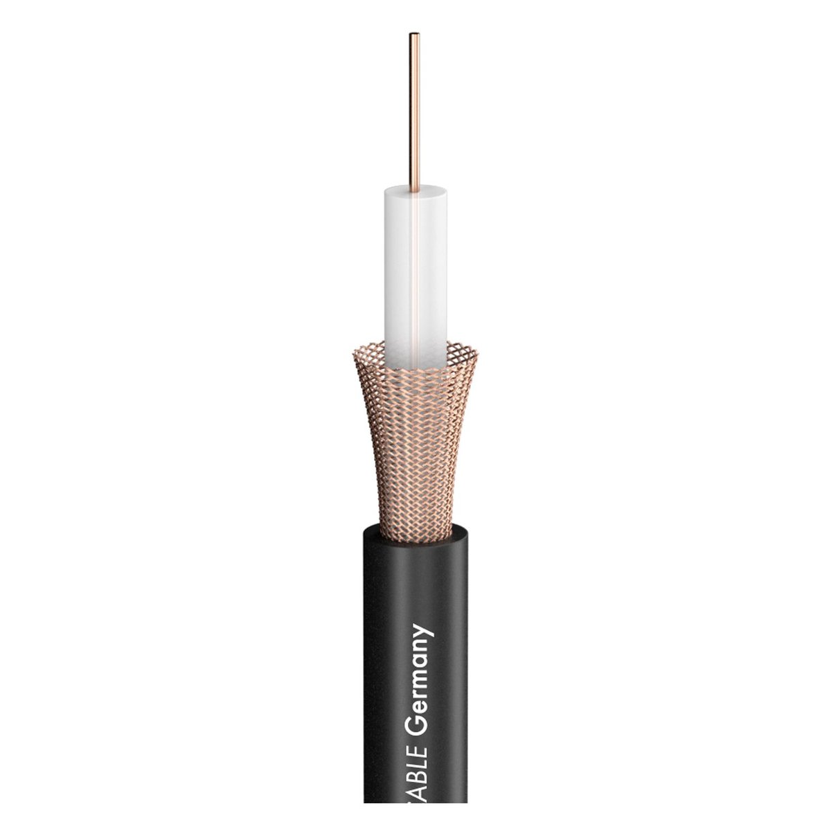 Sommer Cable RG/U Coax SC-Classic Series MKII; 1 x 0,60; PVC 6,20 mm; black