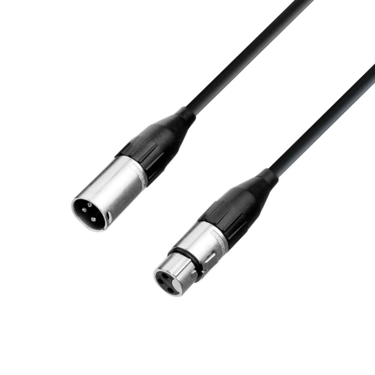 Stage Plus Premade Cable - Mic Cable - Amphenol AC3MM>AC3F, Sommer Stage, Black 15m
