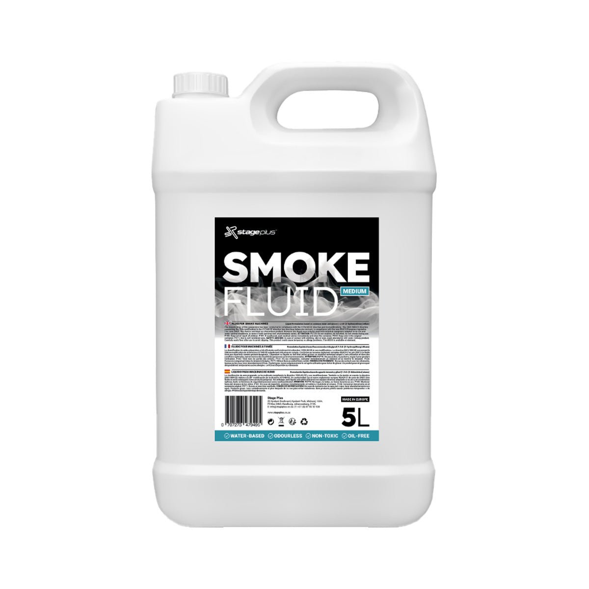 Stage Plus Smoke Fluid Medium Density 5litre