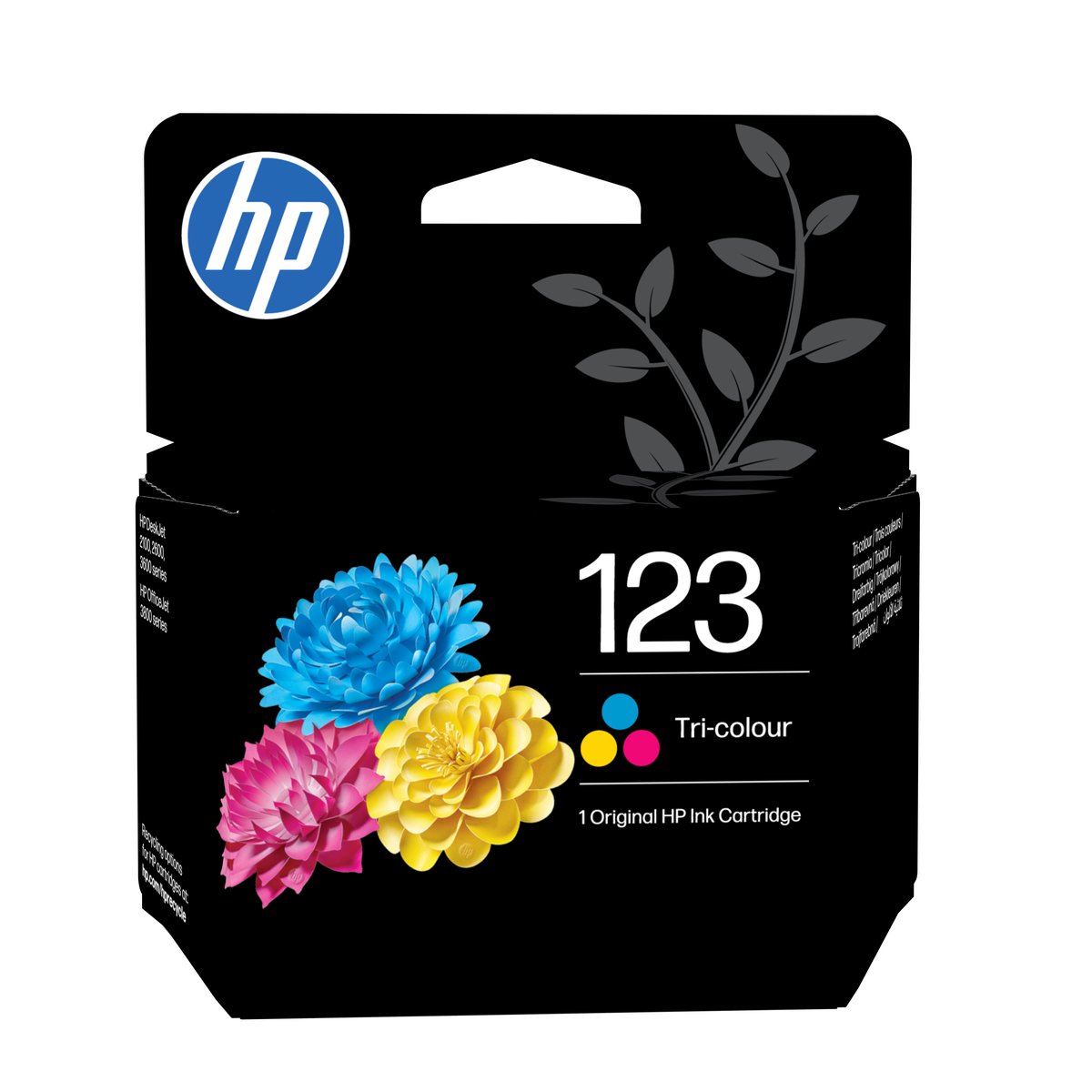HP Blister 123 Tri-colour Ink Cartridge For Deskjet 2130