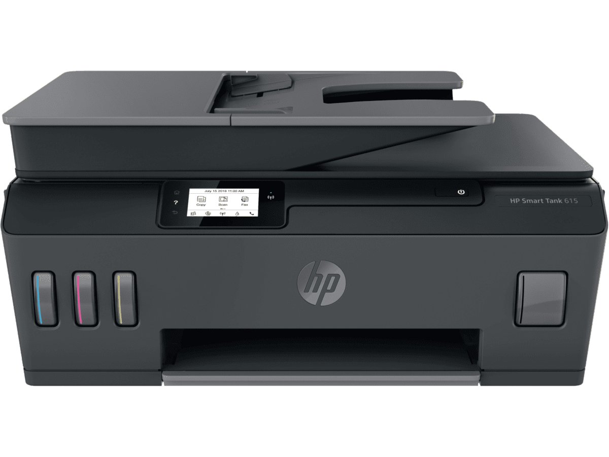 HP Smart Tank 615 Colour Aio:4 In 1:print:copy:scan:fax:wireless:wi-fi Direct:mobile Printing