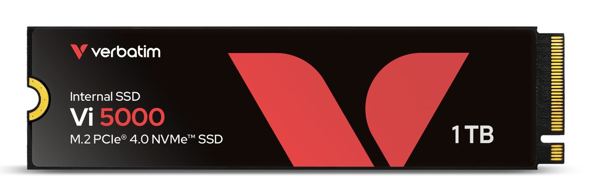Verbatim Vi5000 Internal Pcie Nvme M.2 Ssd 1tb