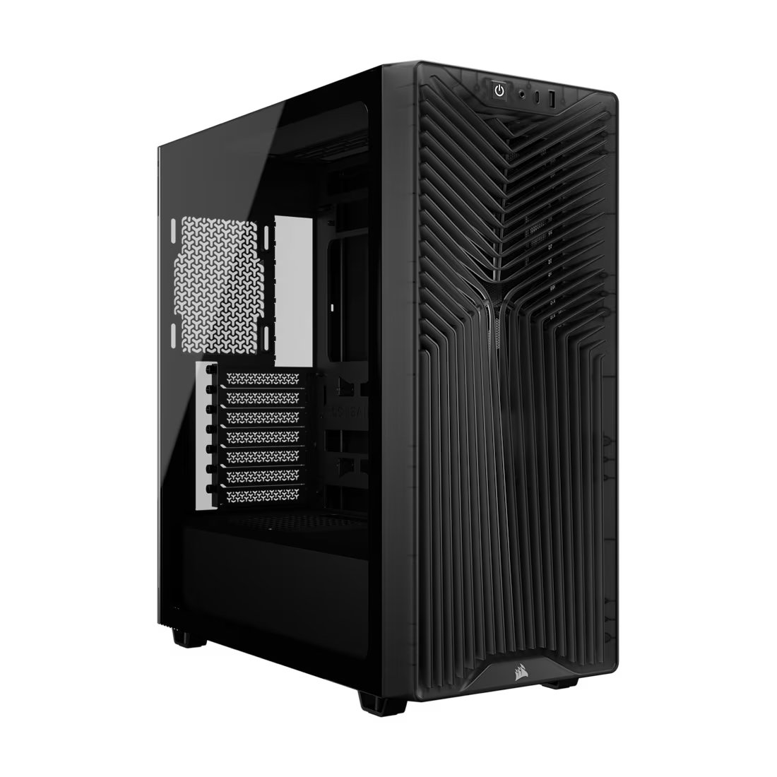 Corsair 3200D RS Mid-Tower PC Case; 3x RS120 fans incl - Smoke.