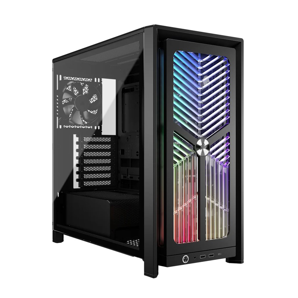 Corsair FRAME 4000X RS Mid-Tower PC Case; 4x RS Fans; Black.