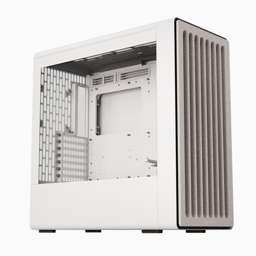 Aerocool HAVN BF 360 White EATX case - Adjustable GPU Bracket - Supports up to 7 fans (0 incl) - 2x 3.5'' or 4x 2.5'' - 420mm Ra